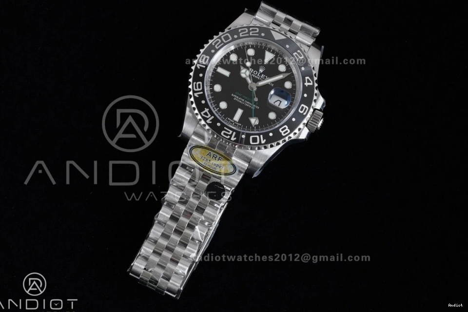 V2 on Edition 1:1 SH3285 SS LN New II 904L Jubilee Bracelet 116710 ARF Best Master GMT 0404
